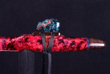 Boxelder Burl Native American Flute, Minor, Mid F#-4, #H53F